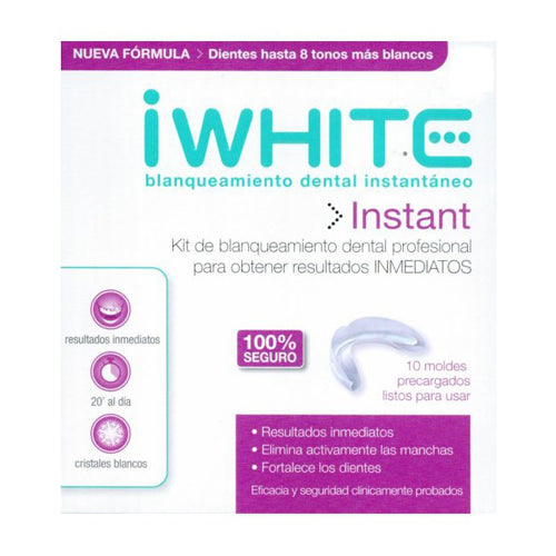 Iwhite 2 Instant Molde Dental Precargado 10 Moldes
