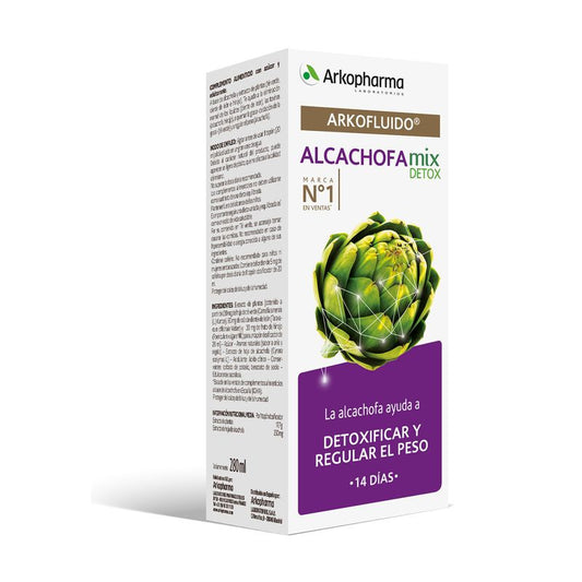 Arkofluido Alcachofa Mix Detox 280ml Arkopharma