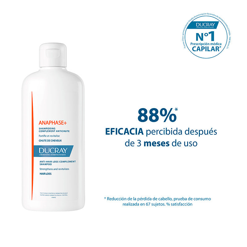 Ducray Anaphase Champú Crema Estimulante 400 ml