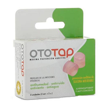 Tapones Oídos Silicona Ototap 6 unidades