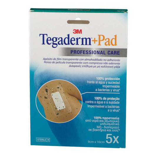 Tegaderm + Pad Aposito Esteril 5 x 7,2 cm 5 U