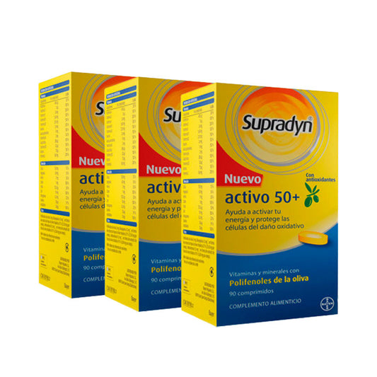 Supradyn Activo 50+ Años, 3X30 comprimidos