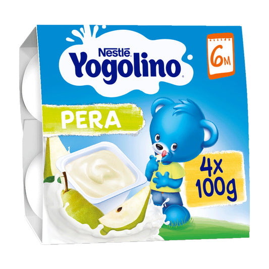 Nestlé Yogolino Pera, 4X100 gr