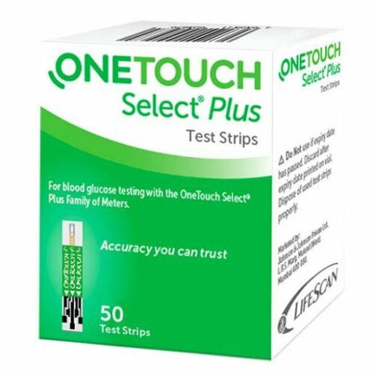 ONETOUCH Select plus 1 tiras reactivas glucemia 50 unidades