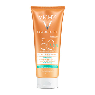 Vichy Capital Soleil Leche Gel Wet Skin SPF 50, 200 ml