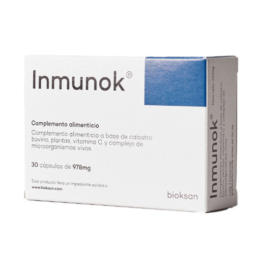 Inmunok Complemento Alimenticio 30 cápsulas