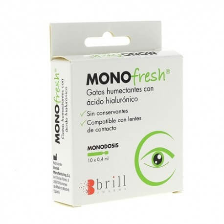 Monofresh Gotas Humectantes Monodosis 10 Monodosis x 0.4 ml
