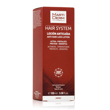Martiderm Hair System Loción Anticaída Unisex 100 ml