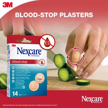 3M Nexcare Blood-Stop Aposito Coagulante 14 unidades