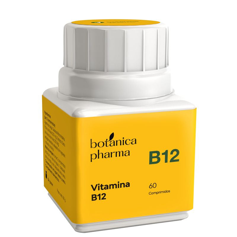 Botánicapharma Vitamina B12, 60 Comprimidos 500 Mg