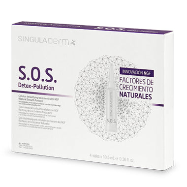 Singuladerm Sos Detox-Pollution 10.5 ml 4 Viales