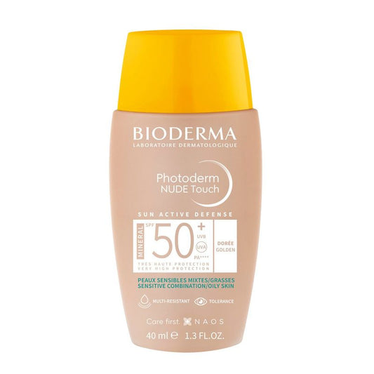 BIODERMA Photoderm Nude Touch SPF 50+ Tono Dorado 40 ml