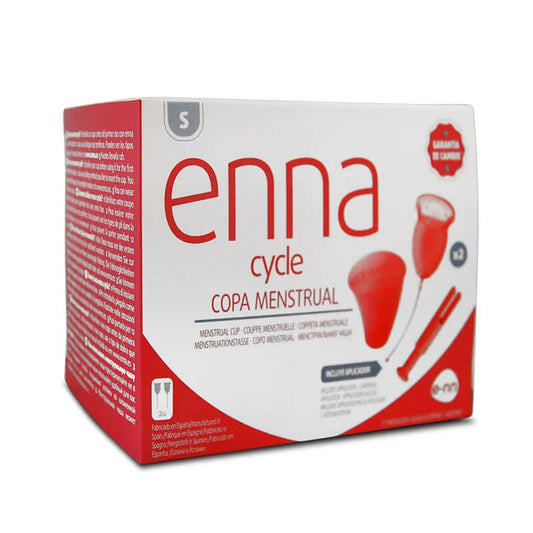 Enna Cycle Copa Menstrual con Aplicador Talla S