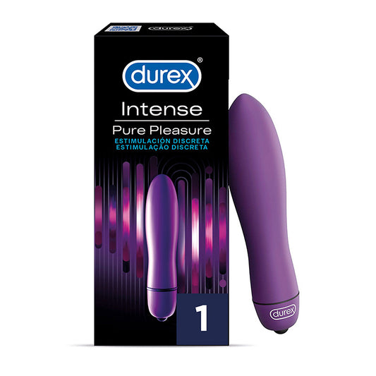 Durex Vibrador Mini Intense Orgasmic Pure Pleasure, Dildo Clítoris Mujer