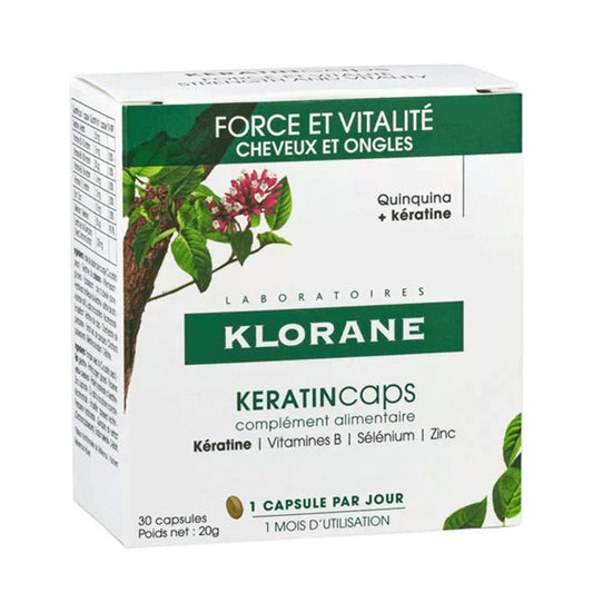 Klorane Keratincaps 30 cápsulas