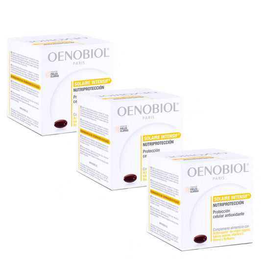 Oenobiol Solaire Intensif Nutriprotección 30 cápsulas Triple