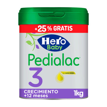 Hero Baby Pedialac 3 Leche 800 gr+ 25%