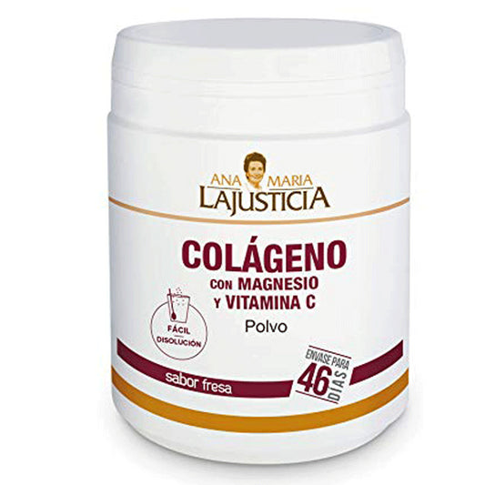 Ana María Lajusticia Colágeno con Magnesio y Vitamina C Sabor Fresa 350 gr