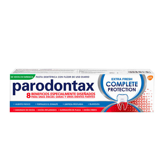 Parodontax Pasta de Dientes Complete Protection para Cuidado de Encías, 75 ml