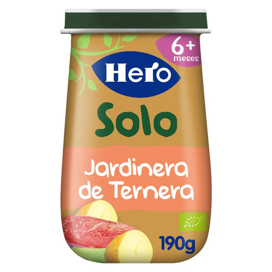 Hero Baby Tarrito Eco Hero Solo Ternera 190G