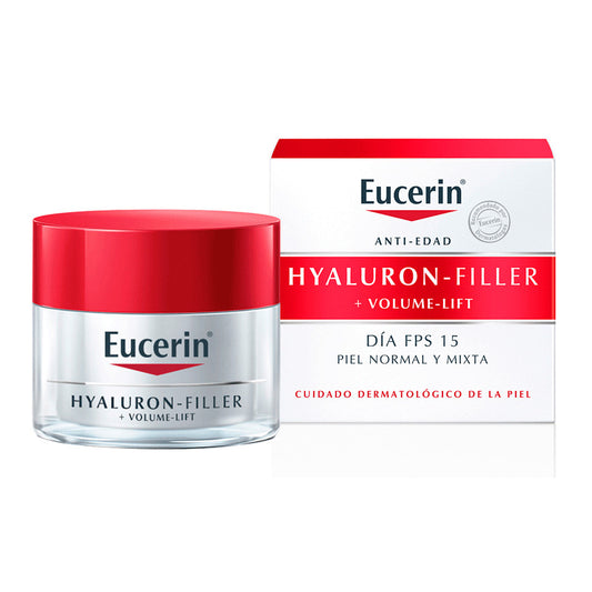 Eucerin Hyaluron-Filler + Volume-Lift Día Piel Normal Mixta, 50 ml