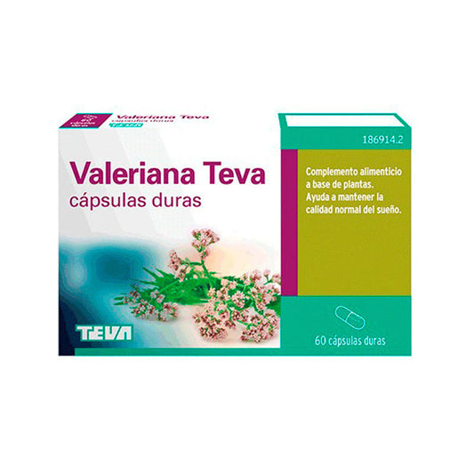 Teva Valeriana 200 mg, 60 cápsulas Duras