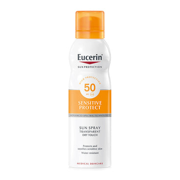 Eucerin Spray Transparente Dry Touch Fps50+, 200 ml