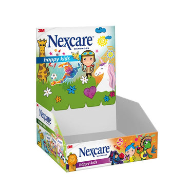 Nexcare Kids Tira Protectora Infantil Diseño  Animales Surtido , 20 unidades