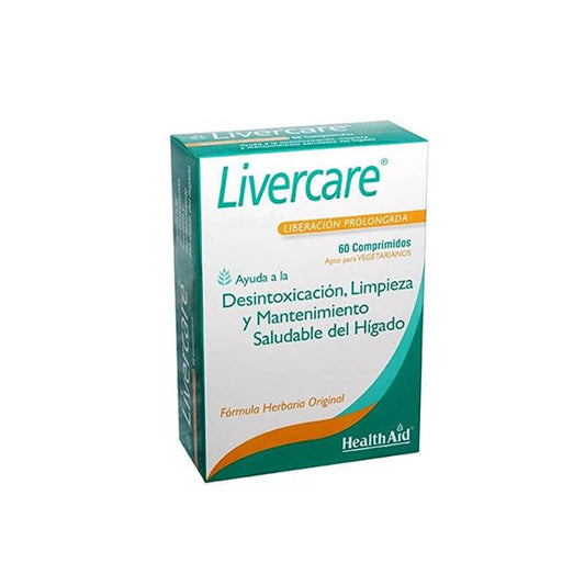 Health Aid Livercare 60 Comprimidos