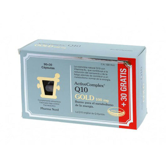 Activecomplex Q10 Gold 100 mg 120 cápsulas