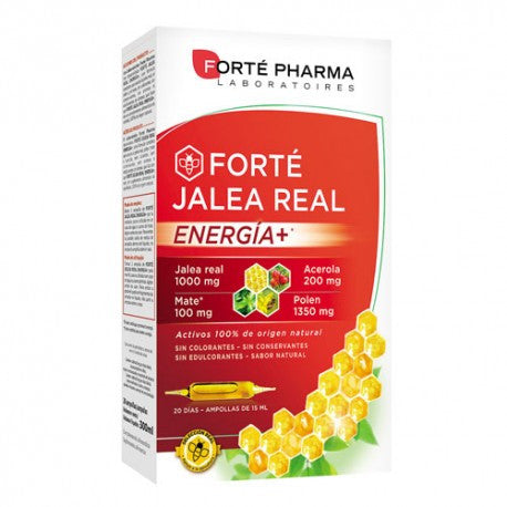 Forte Pharma Forté Jalea Real Energía+, 20 ampollas