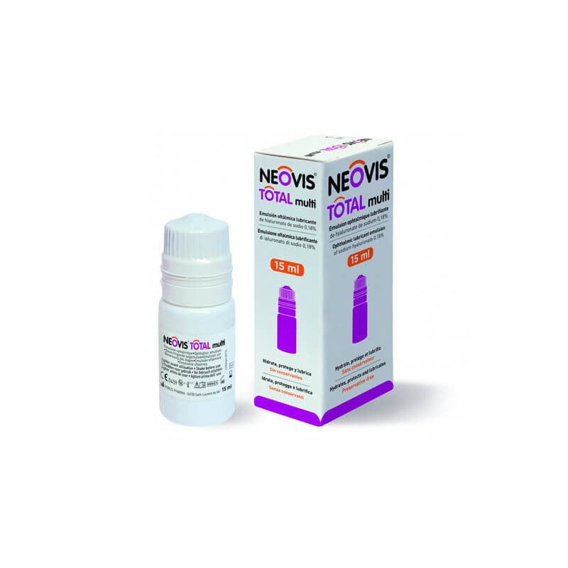 Neovis Total Multi Emulsión Lubricante Ocular Frasco 15 ml