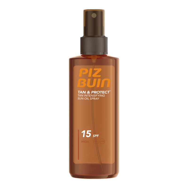 PIZ BUIN Tan & Protect Sun Oil Spray SPF 15, 150 ml