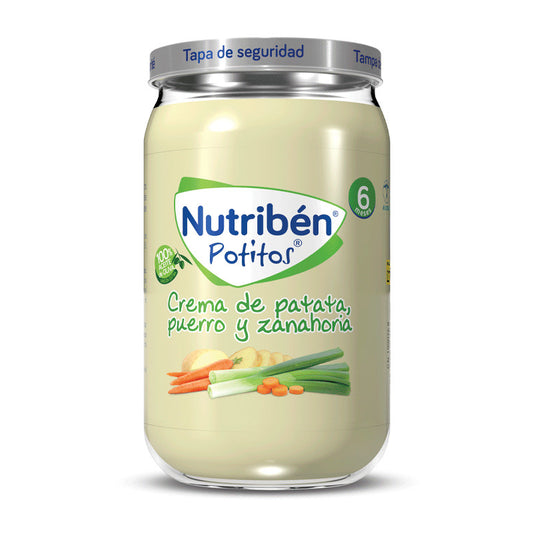 Nutriben Potito Crema Patatas Puerro Zanahoria 235 gr