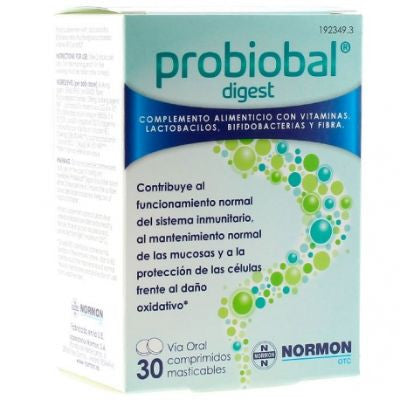 Probiobal Digest 30 Comprimidos Masticables