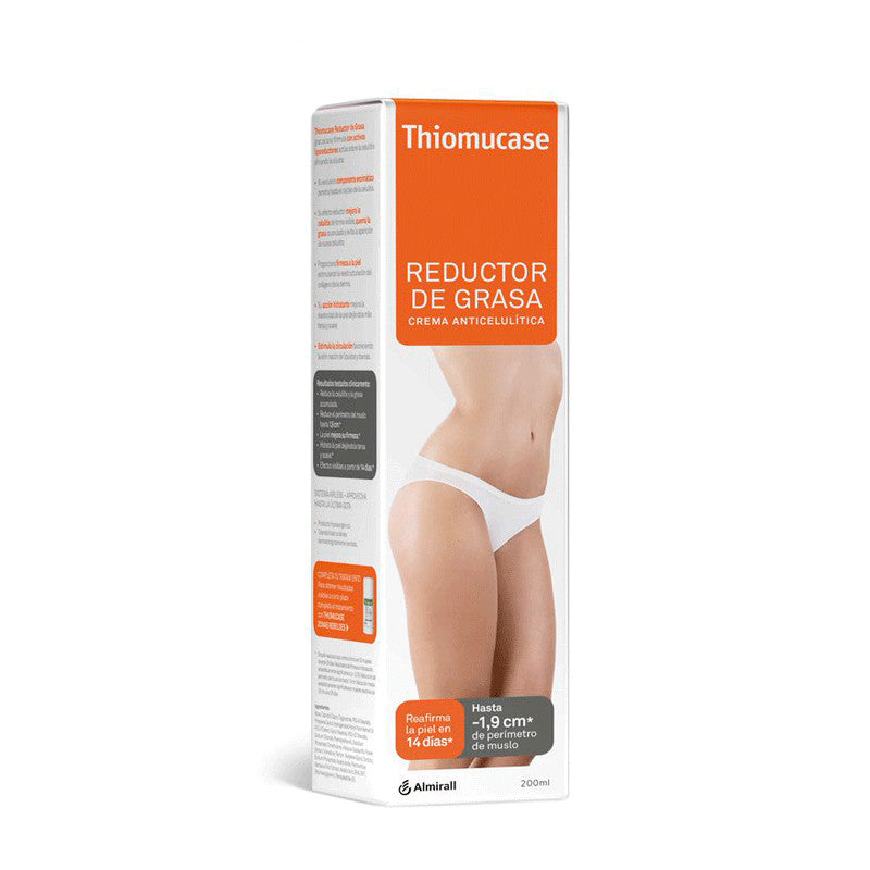 Thiomucase Reductor de Grasa Crema Anticelulítica 200 ml