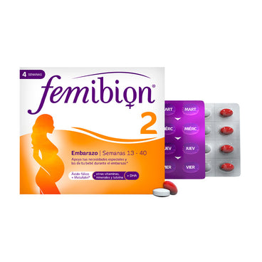 Femibion 2 Embarazo, 2x28 Comprimidos