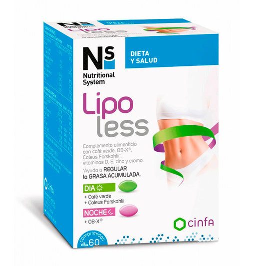 Nutritional System Lipoless, 60 comprimidos