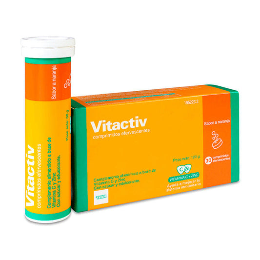 Teva Vitactiv 30 comprimidos Efervescentes