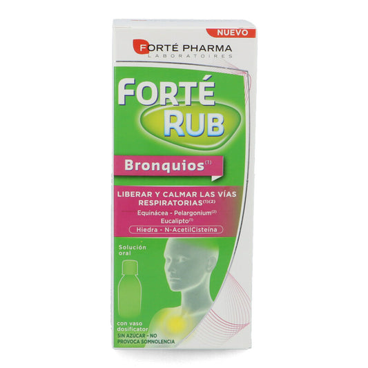 Forté Pharma Forté Rub Bronquios Jarabe, 150ml