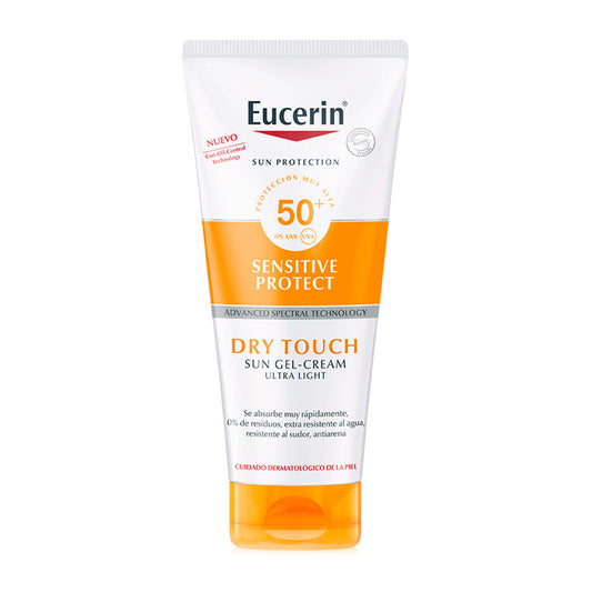 Eucerin Gel Cream Dry Touch Sensitive Protect SPF 50+, 200 ml