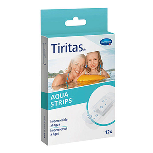 Tiritas Aqua Strips 25X72Mm 12 unidades