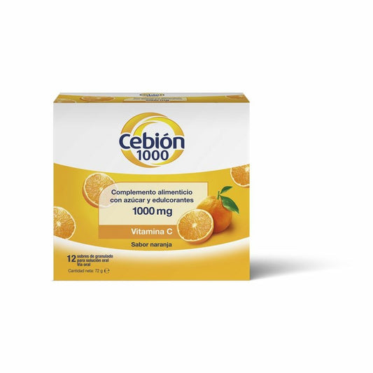 Cebion Vitamina C 1000 mg 12 sobres