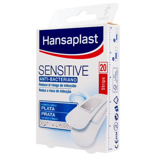 Hansaplast Sensitive 2Tam 20 Apósitos