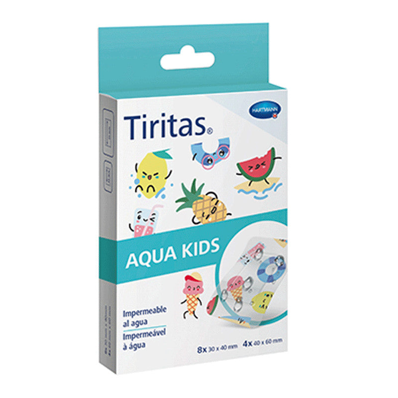 Tiritas Aqua Kids Surtido 2 Tamaños 12 unidades