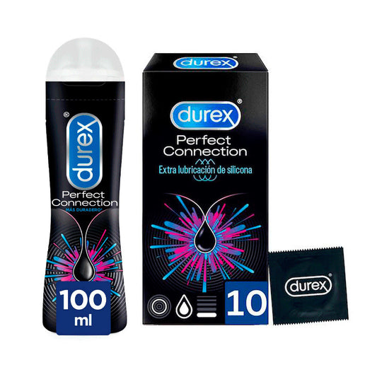 Durex Preservativos Perfect Connection 10 unidades + Lube Perfect Connection 50 ml
