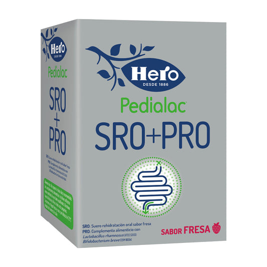 Hero Baby Pedialac Sro+Pro Fresa 3X200 ml