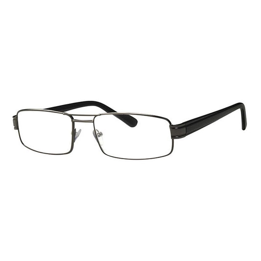 Surgicalmed Euro Optics Gafas De Lectura Para Presbicia Cima (+2.50) Gris Oscuro Y Patillas Negras, 1 unidad