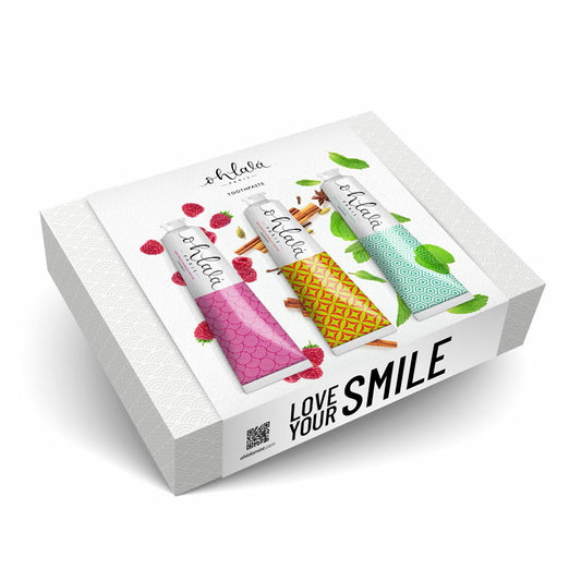 Ohlalá Marvis Estuche Toothpaste Premium, Raspberry, Cinnamon & Fresh Mint, 3x100ml