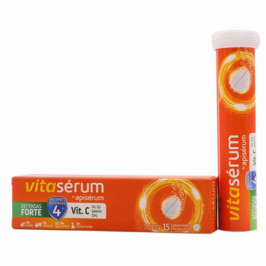 Vitaserum Defensas Forte 15 comprimidos